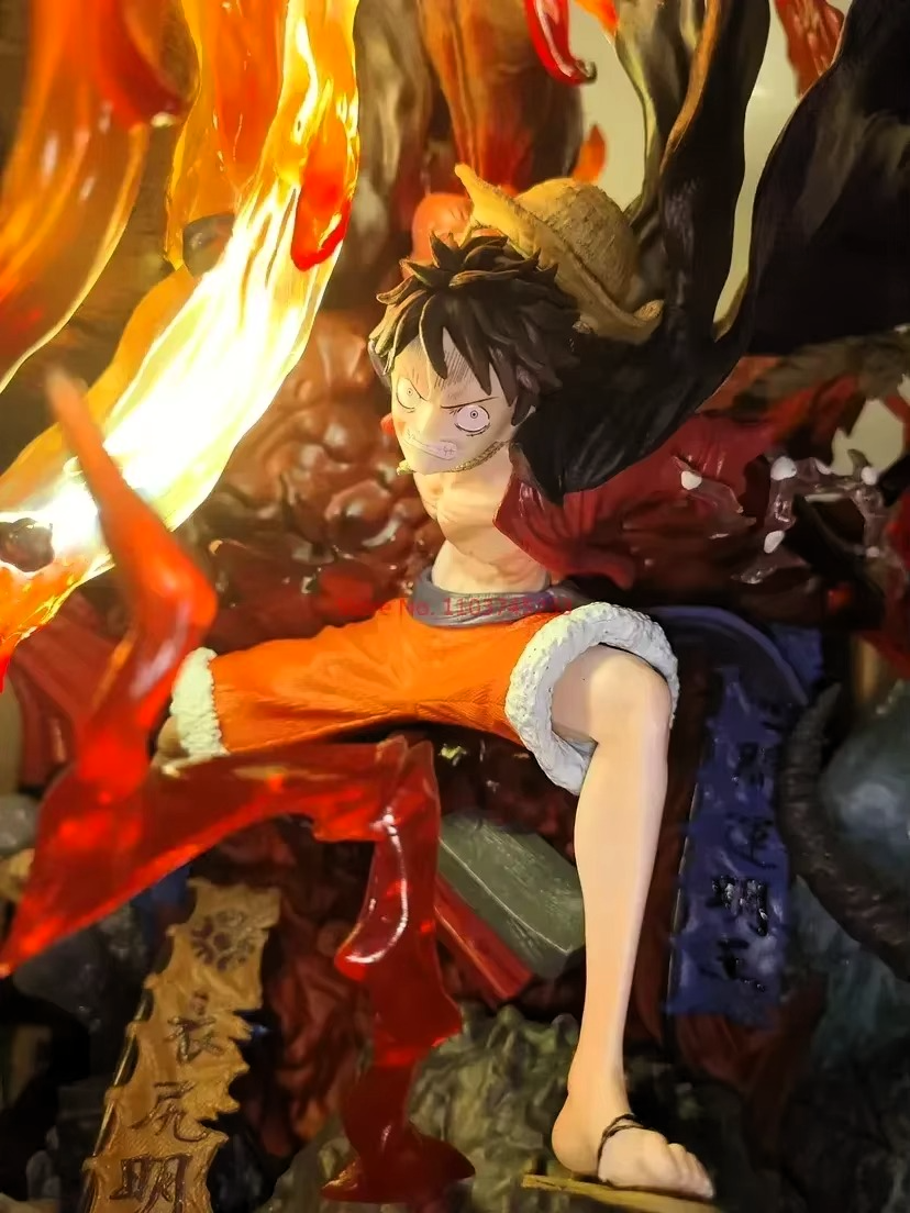 Luffy Gear 3 LED Figure – Perfect Anime Gift & Room Decor for One Piece Fans