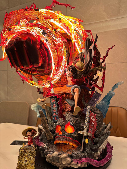 Luffy Gear 3 LED Figure – Perfect Anime Gift & Room Decor for One Piece Fans